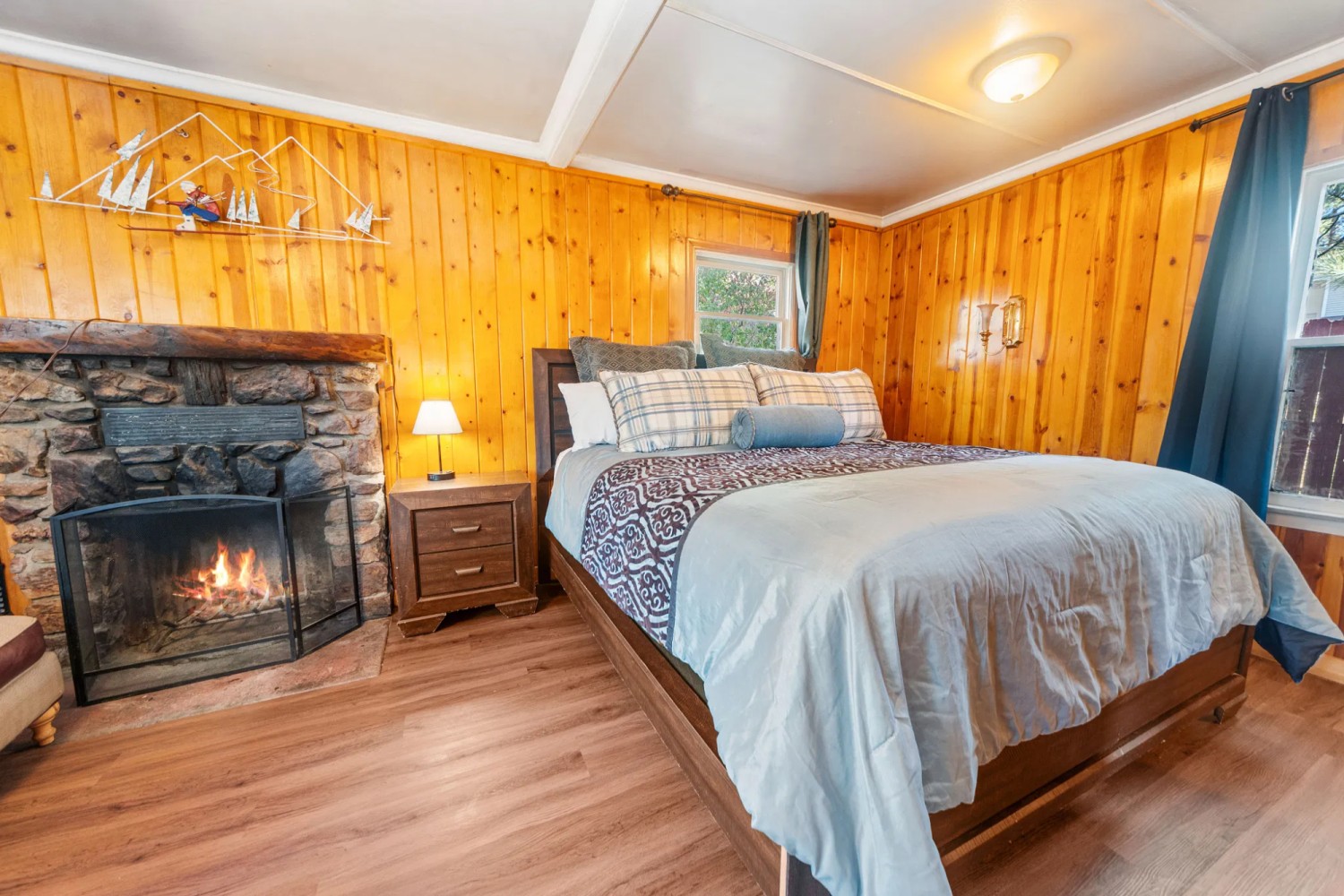 Christy Cabin interior at The Burgundy — view 5