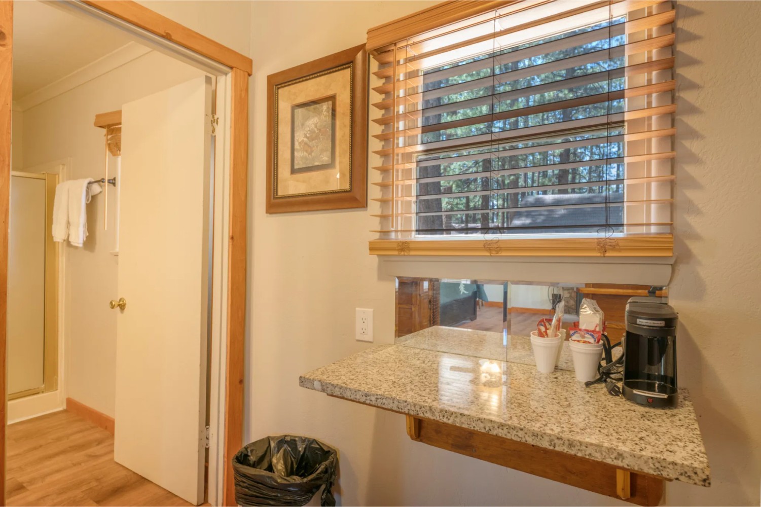 Kozy Cabin interior at The Burgundy — view 4