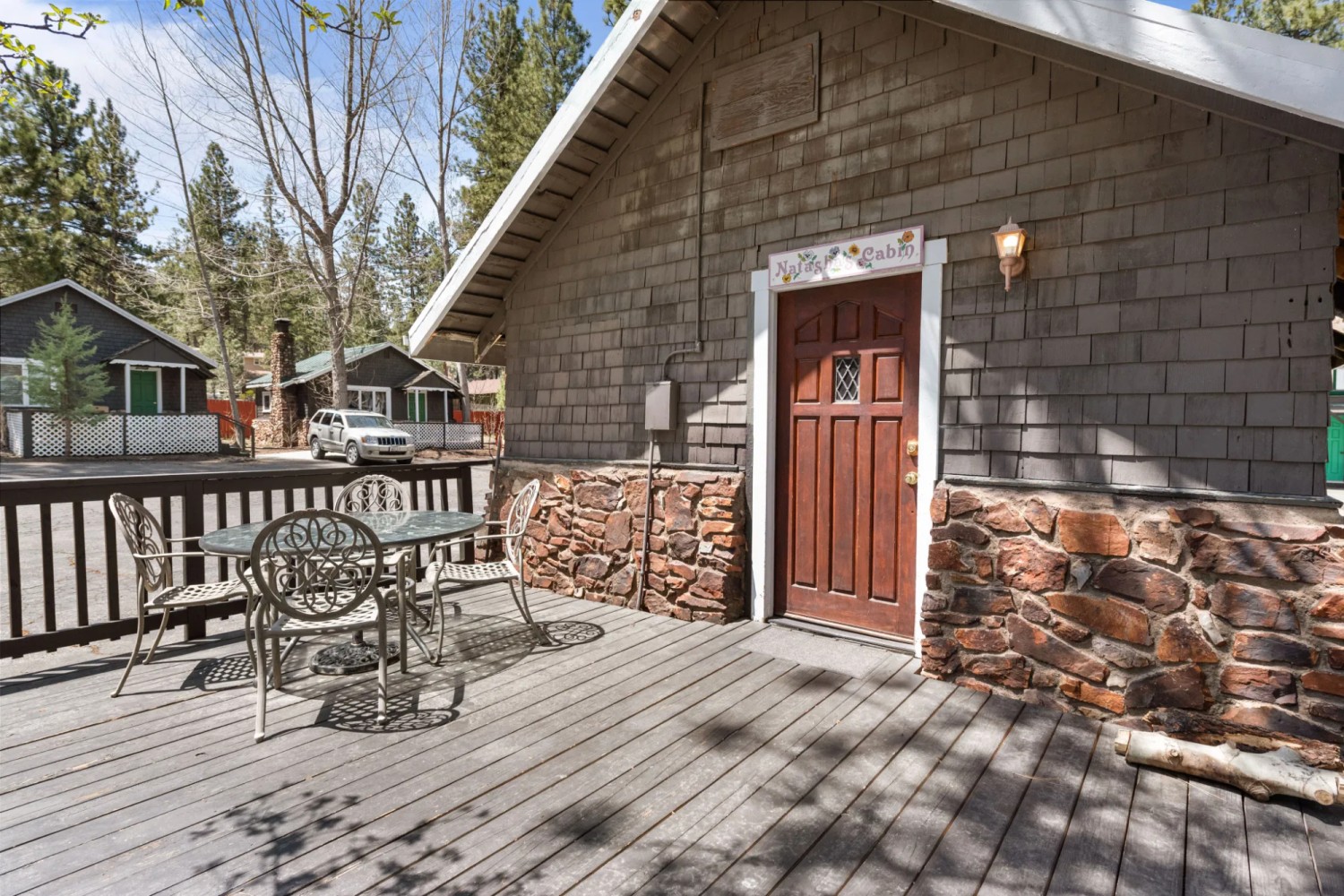 Natasha Cabin interior at The Burgundy — view 4