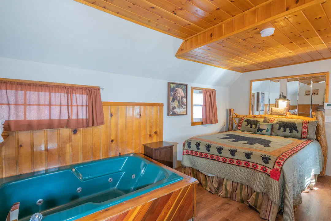 Wren Cabin interior at The Burgundy — view 3