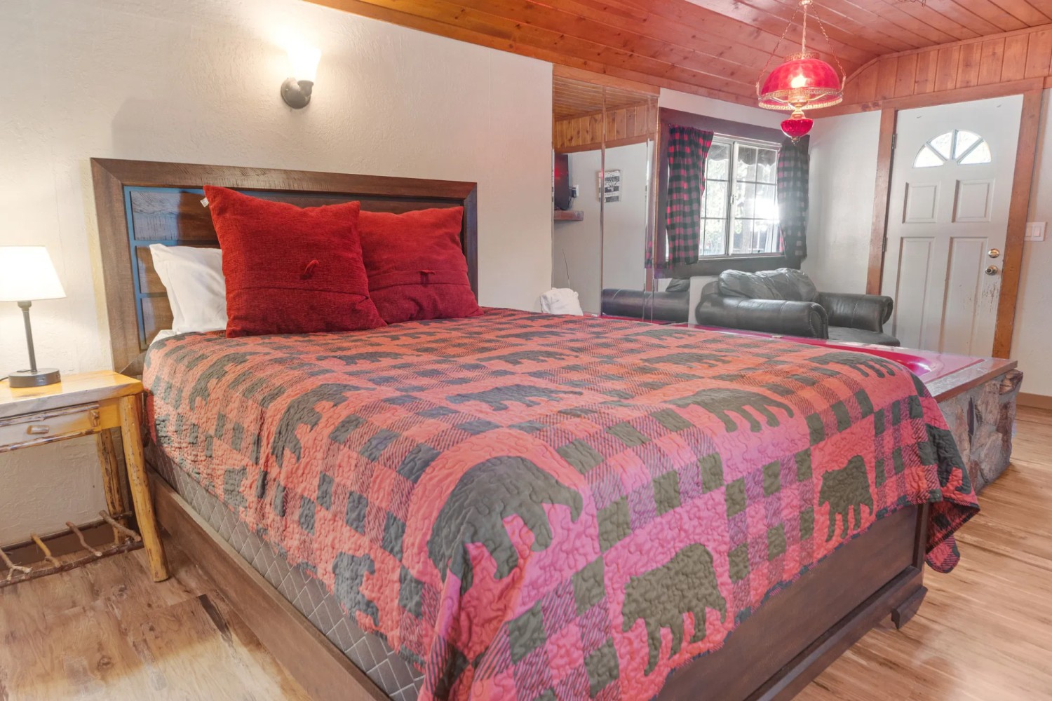 Katy Cabin interior at The Burgundy — view 2