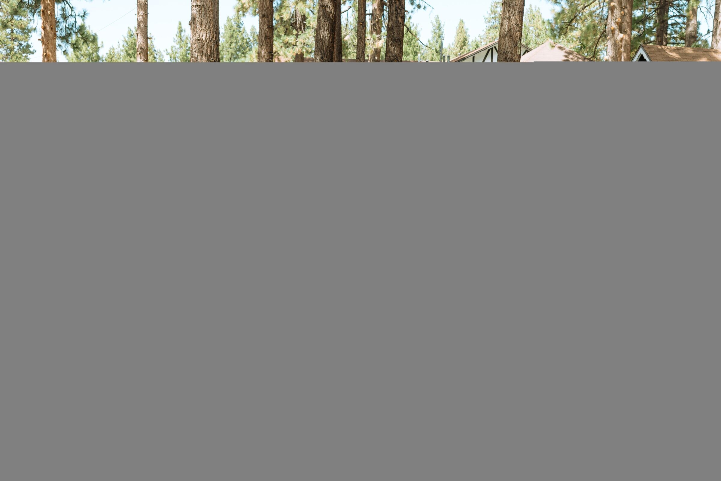 Property exterior in the pines